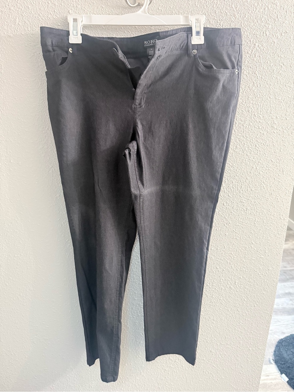 Soho Apparel Black Women's Pants